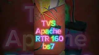 #TVS RTR Apache 160 cc bs7 #bike #prayagraj #shortsvideo indicator hazard