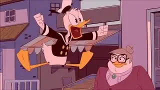 Donald Duck Uses Spartan Rage
