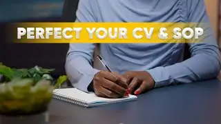Perfect Your Academic CV & SOP for Grad School or Scholarships! (Questions and Answers)