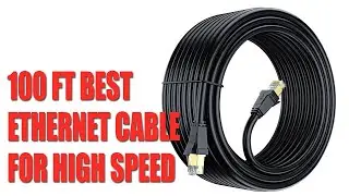 ✅ 100 ft best ethernet cables for high-speed internet and gaming | Best Ethernet Cable 2022 💦