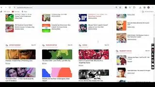 News and Media website