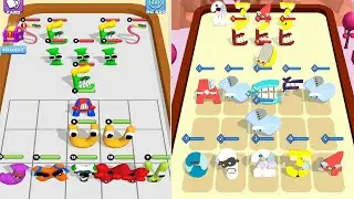 ALPHABET, TIKTOK MOBILE GAMES, UNLOCKING ALPHABET (Z) MAX LEVEL GAMEPLAY ⭐✨⭐