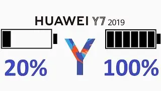 Huawei Y7 2019 battery 20% UP 100%