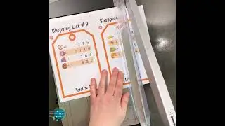 Printable Montessori Math Game Bakery Shopping Lists