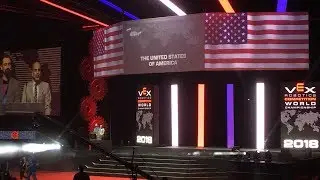VEX World Championship 2018: HS Parade of Nations