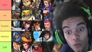 UGLIEST OVERWATCH CHARACTERS TIER LIST