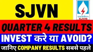 SJVN Quarter 4 Results | SJVN Breaking News | Dividend | Dailystock