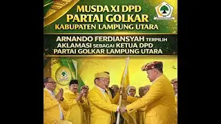 Arnando Ferdiansyah Resmi Pimpin Golkar Lampung Utara Periode 2026-2031