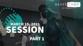 @TheBeastCamp ft. NEW Konkrete Track | March 15, 2021 Pt 1 #krump #dance
