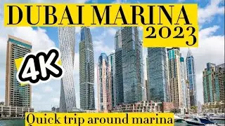 Discover Dubai Marina : Walking Tour [4K] | The Ultimate Guide to This Waterfront Paradise | Dubai