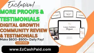 More Proof and Testimonials Digital Growth Community👇👇👇
