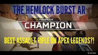 Hemlock Burst AR Showcase - Best Assault Rifle On Apex Legends?!