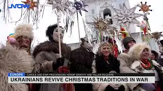 Ukrainians revive christmas traditions in war