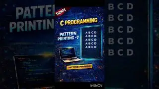 Alphabet Rectangle Printing|Pattern Printing-7| #shorts #coding #codingshorts #programming #viral
