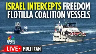 LIVE: View From Southern Israel After Gaza Aid Flotilla Intercepted | Flotilla Coalition Boats |N18G