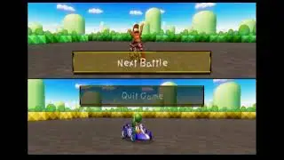 Mario Kart Wii (2 Player) Battle Mode: Item Rain