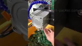 Round corner sachet stick bag automatic powder filling sealing packing machine testing video