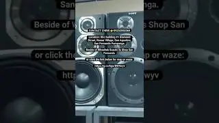 JAPAN SURPLUS SPEAKERS AMPLIFIER