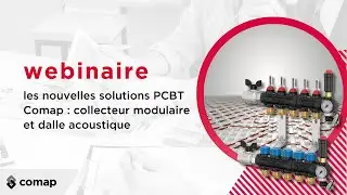 Découvrez les nouvelles solutions de plancher chauffant Comap avec notamment la dalle acoustique 21