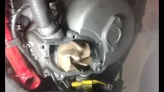 Ducati 1098S water leak on water pump