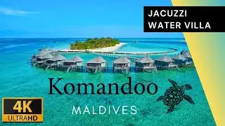 Komandoo MALDIVES 🌊🌴 ADULTS Only | Resort True nature | Jacuzzi WATER Villa TOUR 4K | Vlog