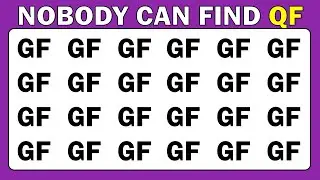 Find The Odd One Out | Challenge Your Observation Sense 👁️🧠 | Number and Letter Edition.