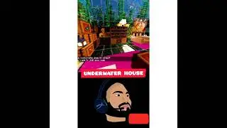 Minecraft Underwater HOUSE / MODERN HOUSE #1 #shorts #kdplaysyt #kdplayssmp