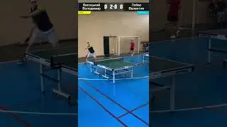 No looking shot #tabletennismatch  #настільнийтенісукраїна #tabletennishighlights