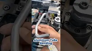 CNC Aluminum Tube Bending Machine For Auto Car AC Pipes  #machine