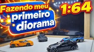 NOVA S&Eacute;RIE FAZENDO MEU 1&deg; DIORAMA - PARTE 1 #automobile #diecast #diecastcollection 