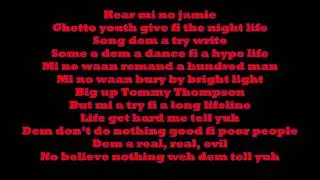 Vybz Kartel - Road To Paradise Lyrics