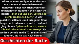 Ein ruhiges Abendessen wurde durch eine Warnnachricht unterbrochen Geh sofort – sag niemandem etw