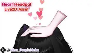 Live2D Headpat Vtuber asset