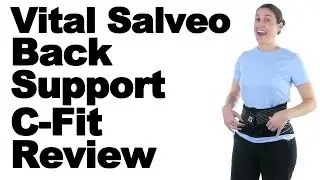 Vital Salveo Back Support C-Fit Back Brace Review - Ask Doctor Jo