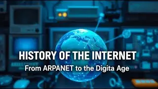 The History of the Internet From ARPANET to the Digital Age  Animated Evolution