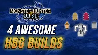 4 Awesome Heavy Bowgun builds | Monster Hunter Rise 2.0