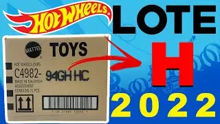 HOT WHEELS LOTE H LINHA BÁSICA 2022 UNBOXING COM SUPER