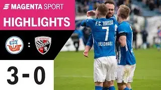 Hansa Rostock - FC Ingolstadt | Spieltag 25, 19/20 | MAGENTA SPORT