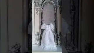 Dollhouse Miniatures ,Miniature clothing, miniature dress, Miniaturas vestidos