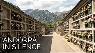 🇦🇩 What is the New Cemetery of Andorra la Vella like? | Discover Andorra (Ambient Sound)
