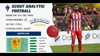 ADNANE BERDAD ( PART 1 / 2024 - 2025 ) ( MIDFIELDER / CODM - MOROCCO )