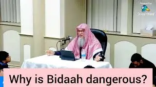 Why is biddah / innovation dangerous? #assimalhakeem #assim assim al hakeem