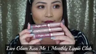 LIVE GLAM KISS ME | MONTHLY LIPPIE CLUB | GIVEAWAY!
