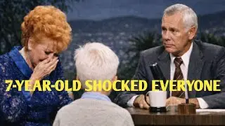 Lucille Ball Broke Down When a 7 Year Old Spoke &mdash; Johnny Carson Just Sat There Speechless!