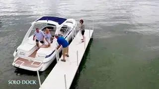 Solo Dock Tip In Aluminum Docks