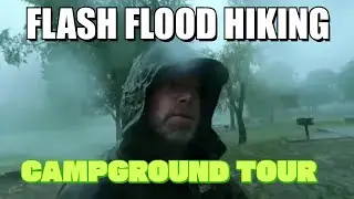 Wild Labor Day Adventure - Teardrop Camping and Hiking Through a Texas Flash Flood