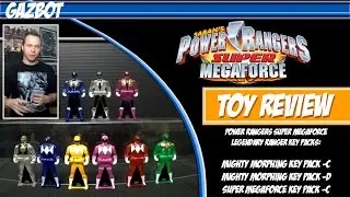 Legendary Ranger Key Packs: Mighty Morphing C and D, Super MegaForce C