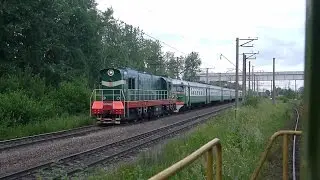 ЧМЭ3Т-6912 везет ЭР2-1025. 07-07-2011