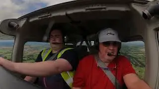 Short flight from busy Weston Airport in Ireland