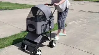 Recensione del passeggino Jogger multifunzione 3 in 1 BestPet Pet Stroller Premium